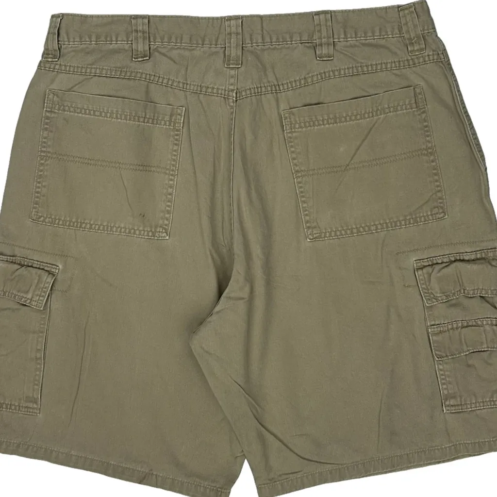 Wrangler Cargo Shorts - 38W 9L Khaki Cotton - Image 6