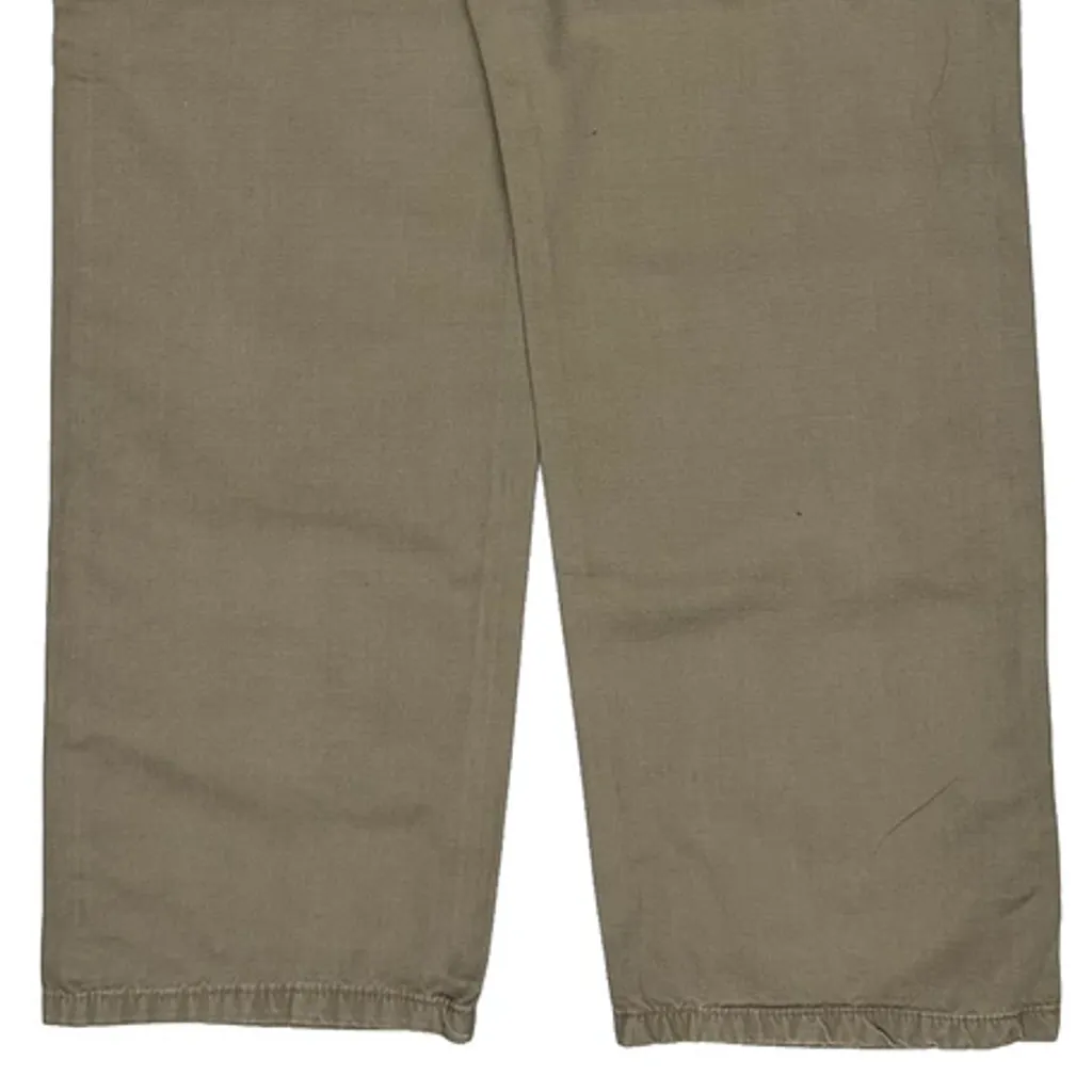 Wrangler Cargo Trousers - 34W 31L Beige Cotton - Image 10