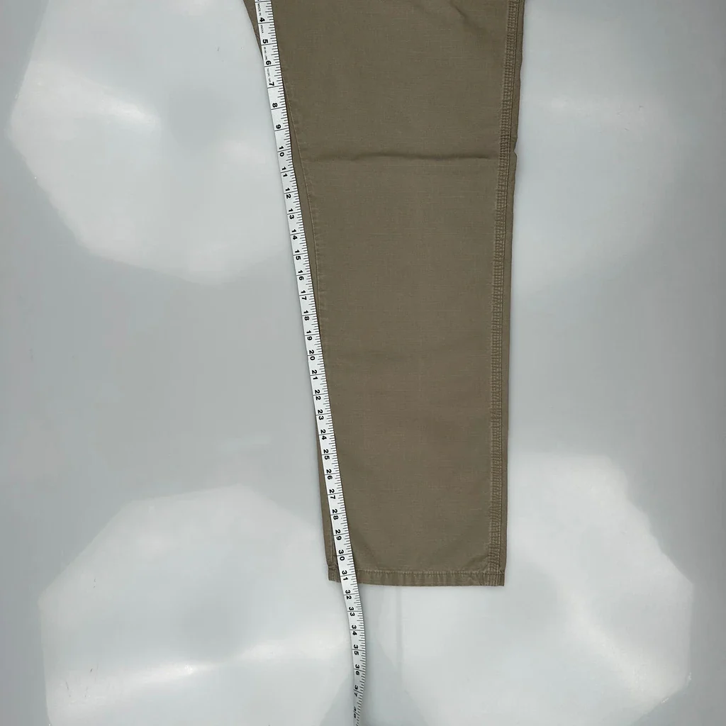 Wrangler Cargo Trousers - 34W 31L Beige Cotton - Image 5