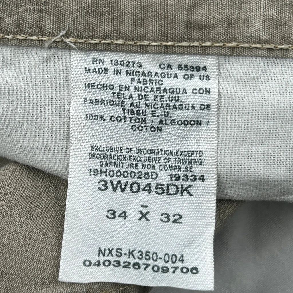 Wrangler Cargo Trousers - 34W 31L Beige Cotton - Image 7