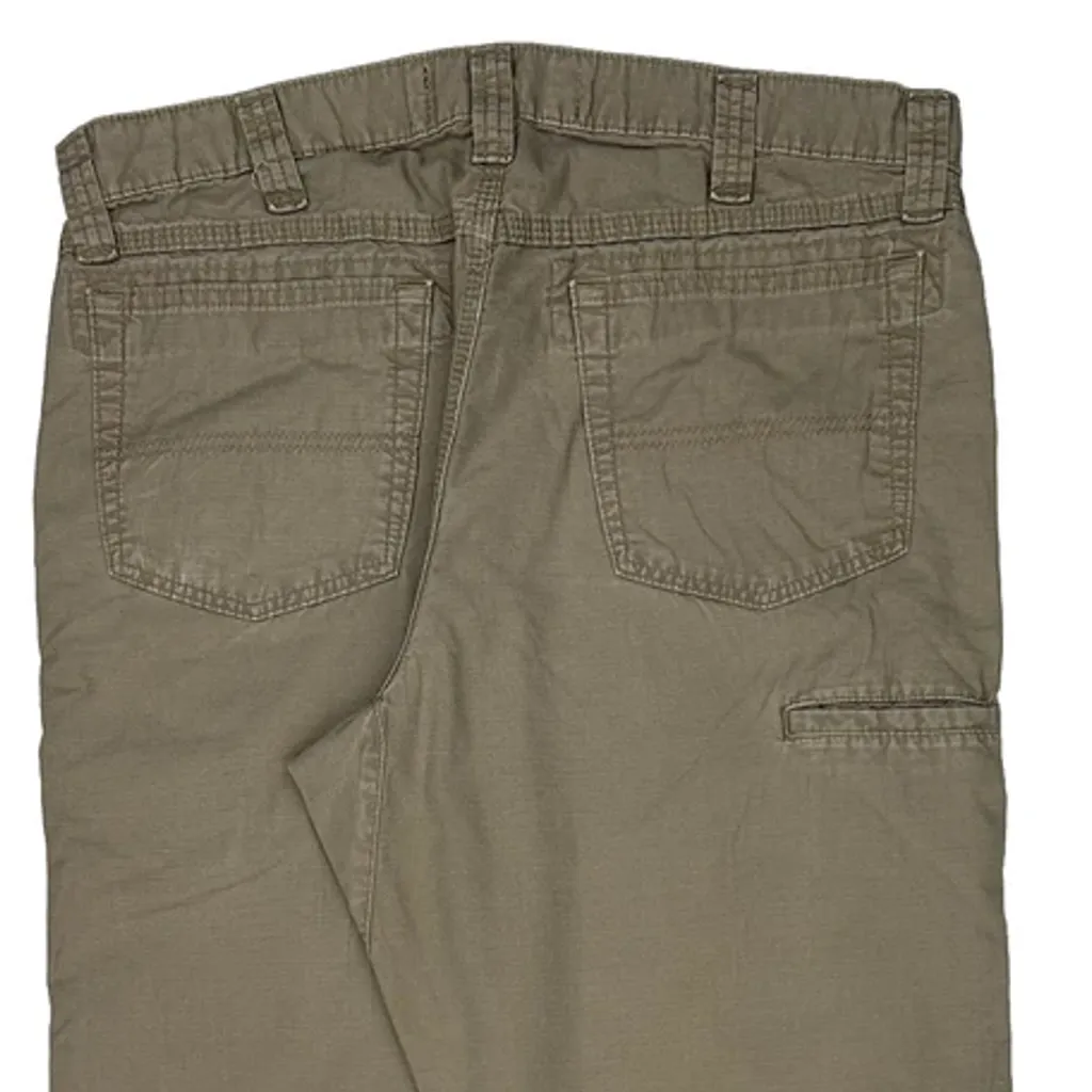 Wrangler Cargo Trousers - 34W 31L Beige Cotton - Image 9