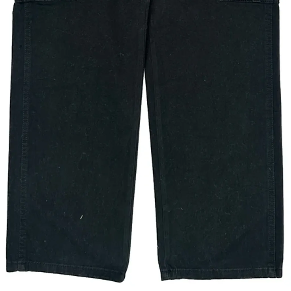Wrangler Cargo Trousers - 30W 30L Black Cotton - Image 10
