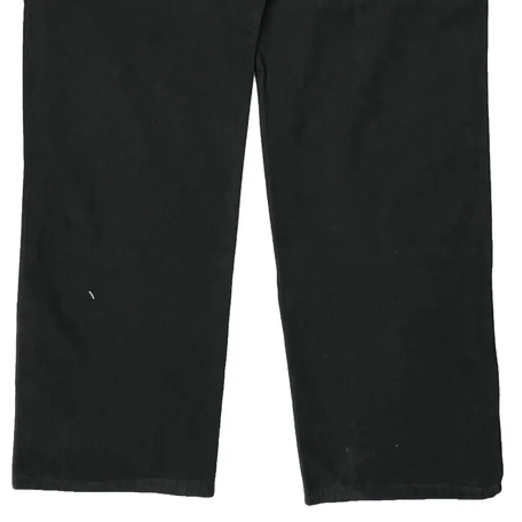 Wrangler Cargo Trousers - 34W 32L Black Cotton - Image 7