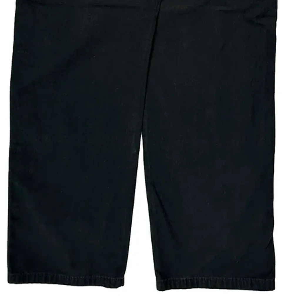 Wrangler Cargo Trousers - 36W 34L Black Cotton - Image 8