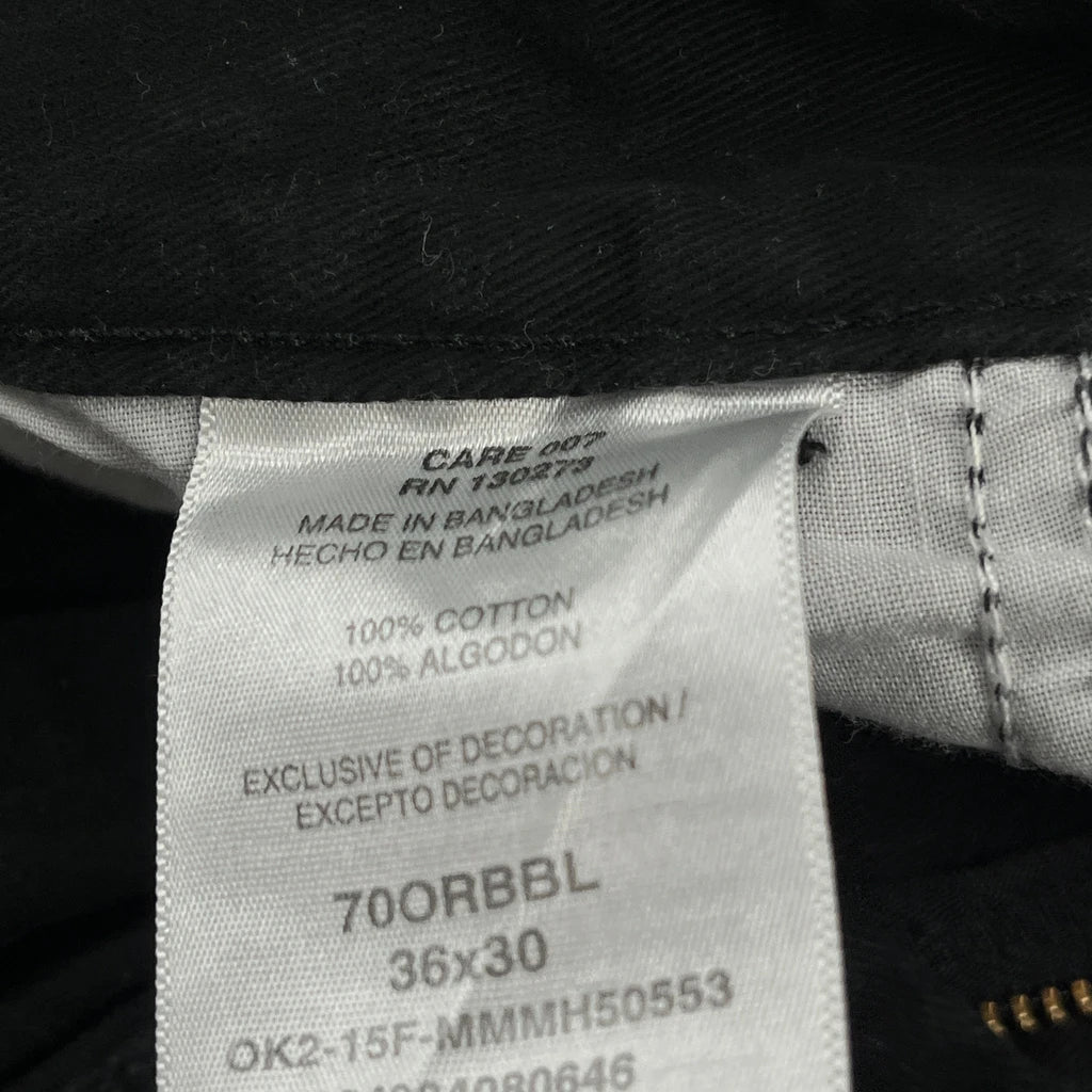 Wrangler Cargo Trousers - 36W 29L Black Cotton - Image 6
