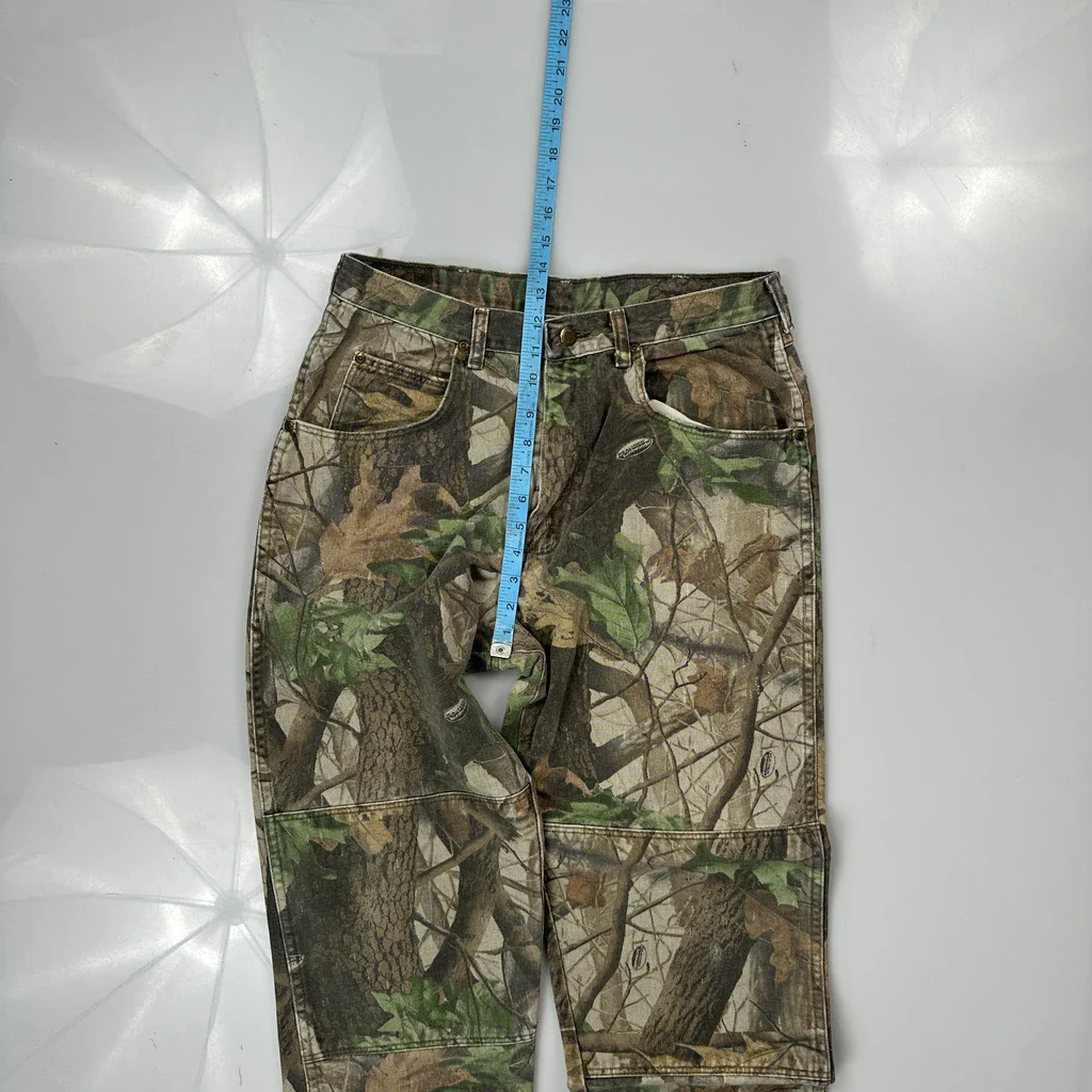 Wrangler Camo Cargo Trousers - 31W 30L Camo Cotton - Image 4