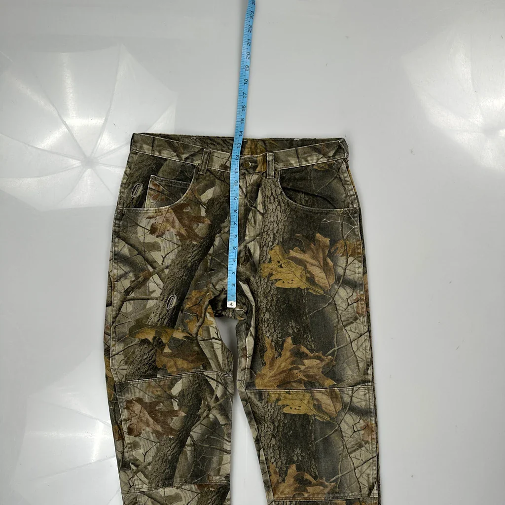 Wrangler Camo Cargo Trousers - 34W 30L Camo Cotton - Image 4