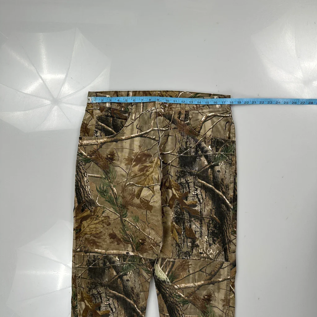 Wrangler Camo Cargo Trousers - 36W 32L Camo Cotton - Image 3