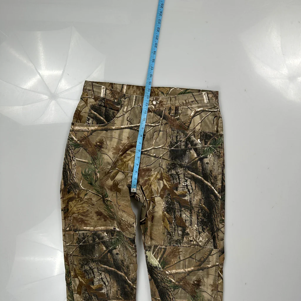 Wrangler Camo Cargo Trousers - 36W 32L Camo Cotton - Image 4