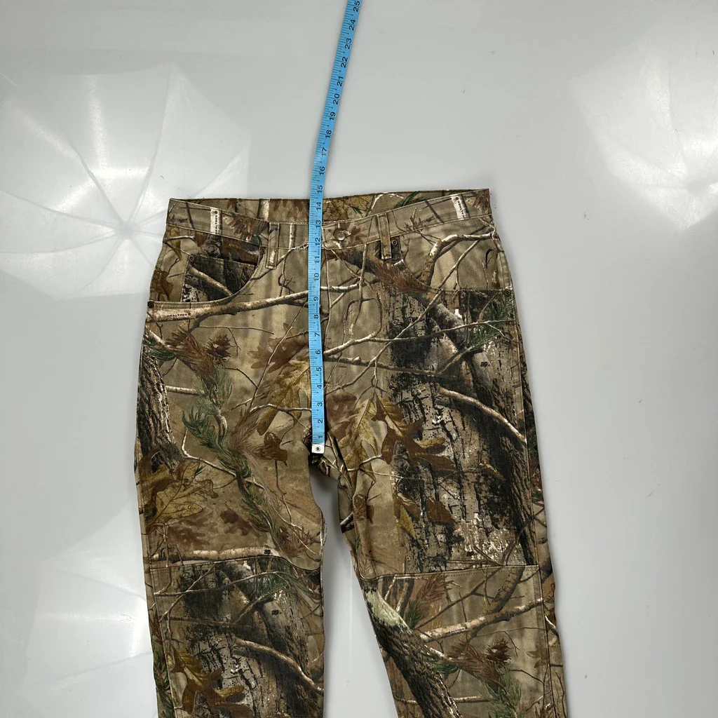 Wrangler Camo Cargo Trousers - 36W 32L Camo Cotton - Image 5