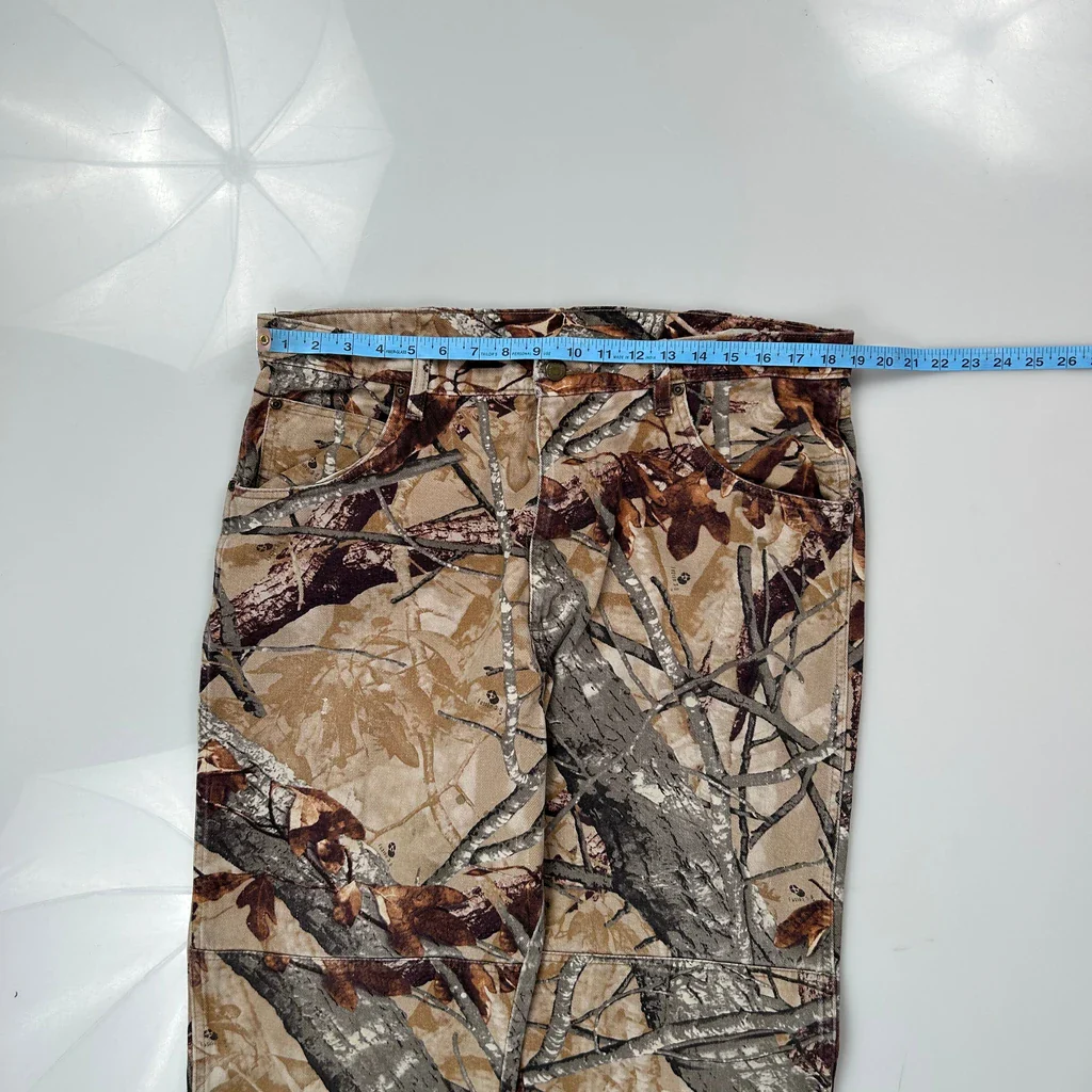 Wrangler Cargo Trousers - 37W 29L Camo Cotton - Image 3