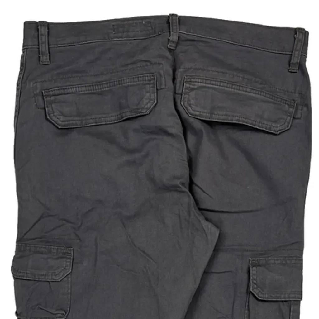 Wrangler Cargo Trousers - 32W 31L Grey Cotton - Image 8