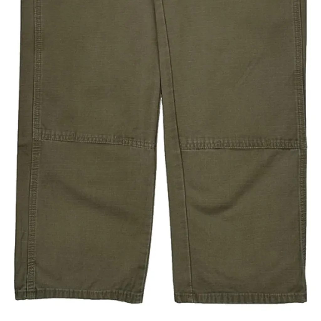 Wrangler Cargo Trousers - 31W 34L Khaki Cotton - Image 10