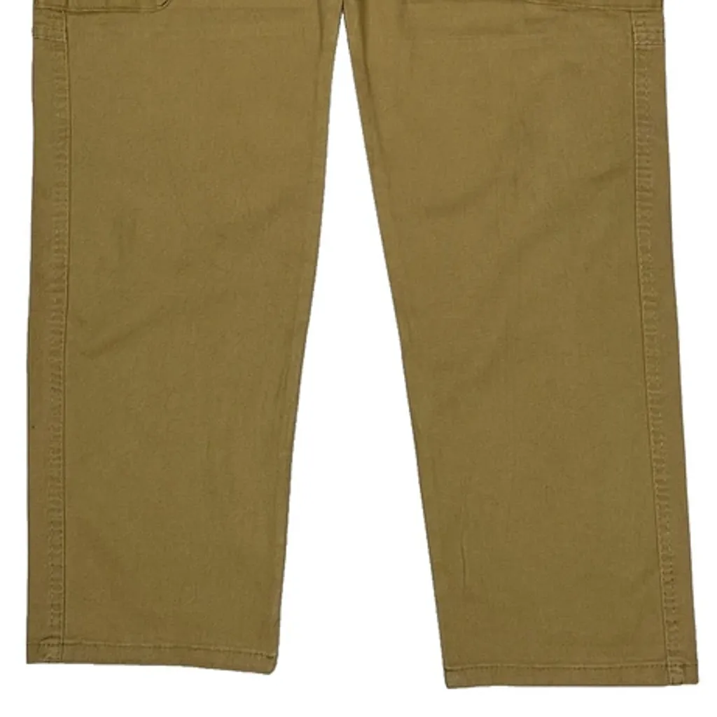 Wrangler Cargo Trousers - 32W 30L Khaki Cotton - Image 10