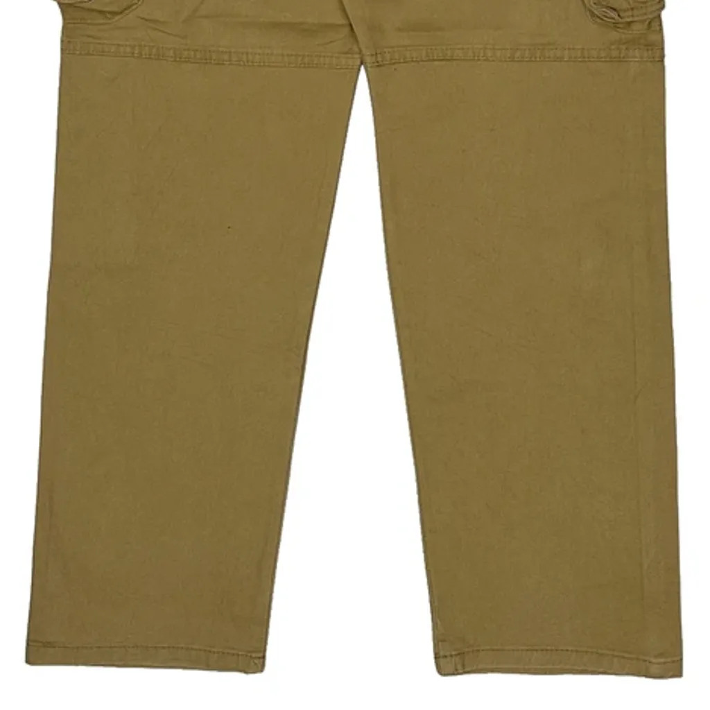 Wrangler Cargo Trousers - 32W 30L Khaki Cotton - Image 7