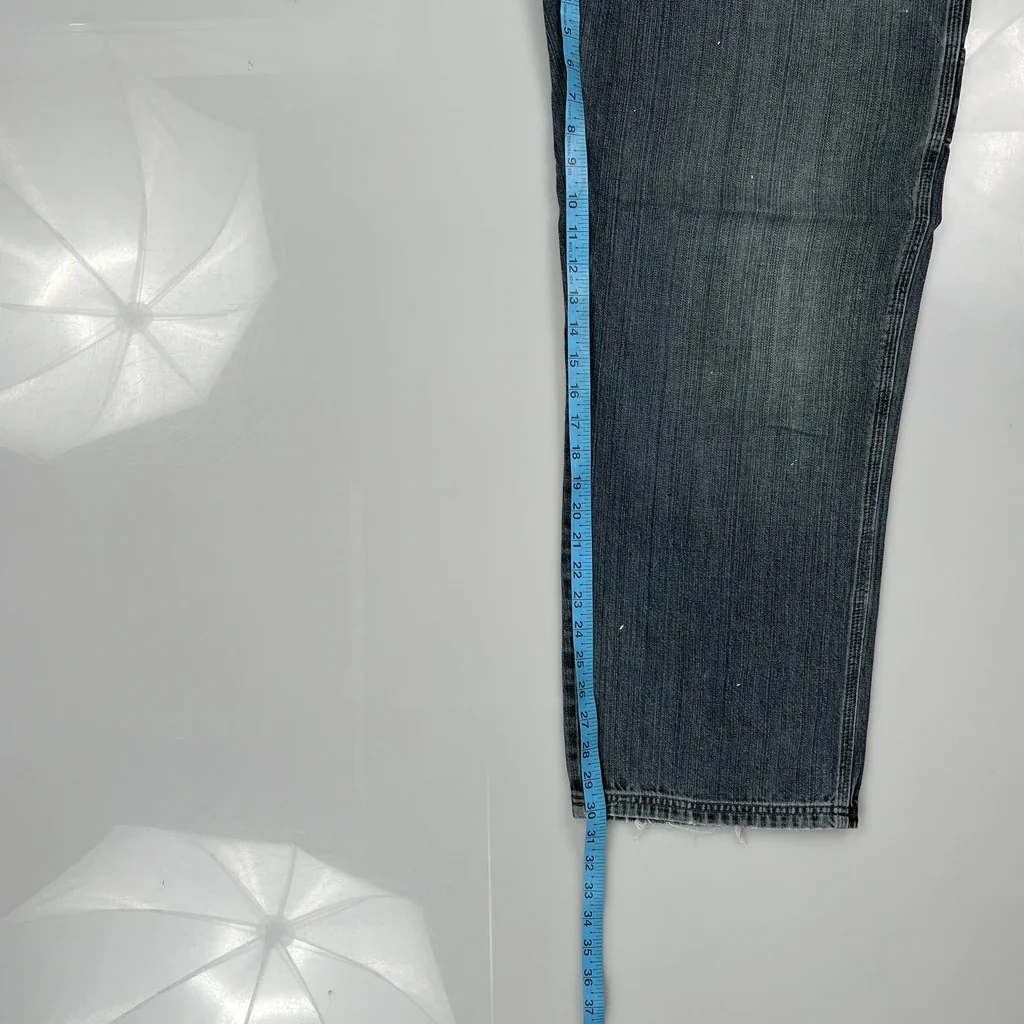 Wrangler Carpenter Jeans - 32W 30L Blue Cotton - Image 5