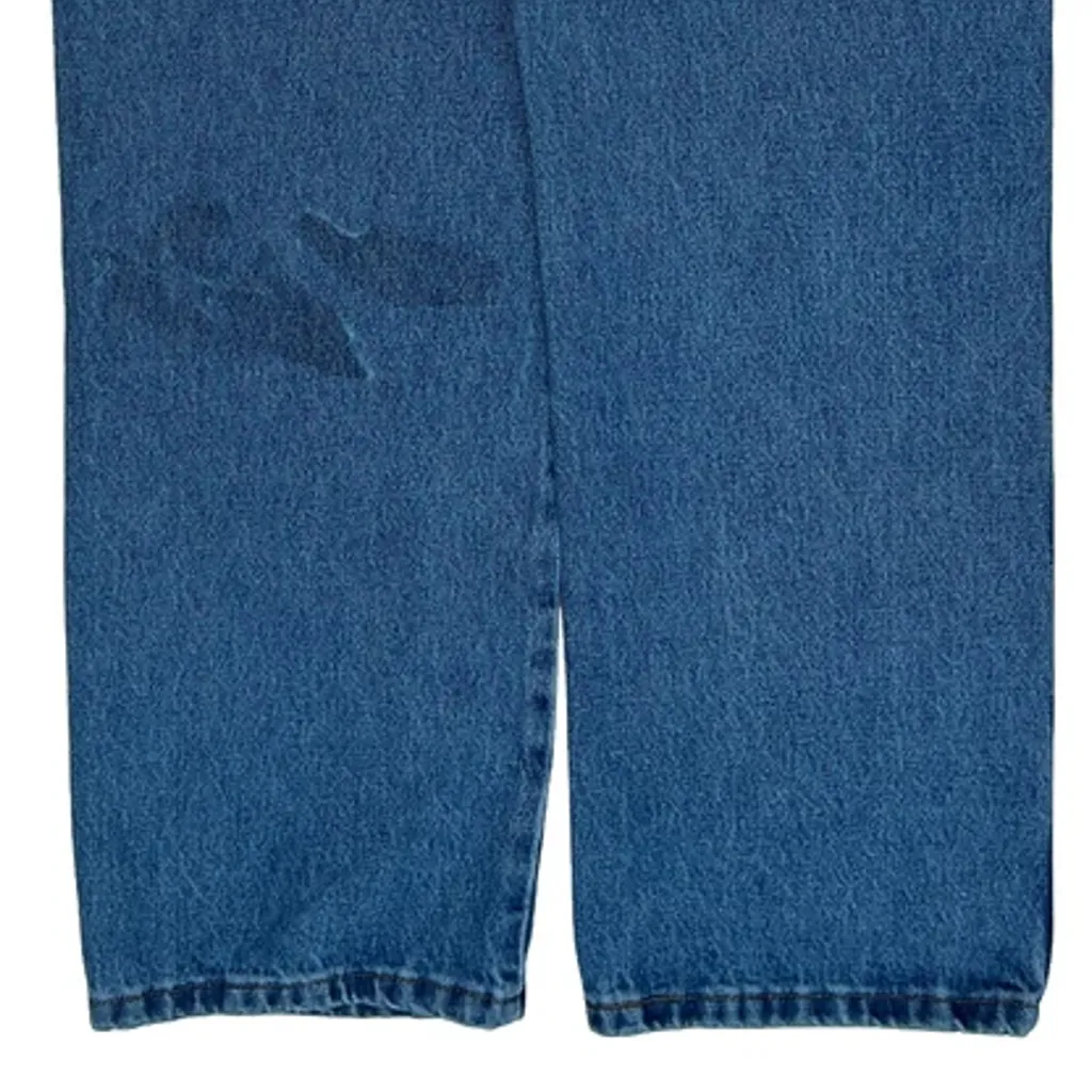 Wrangler Carpenter Jeans - 33W 34L Blue Cotton - Image 7