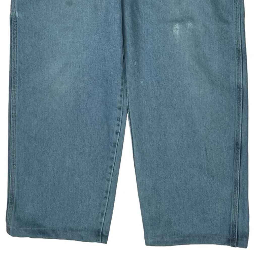 Wrangler Carpenter Jeans - 33W 30L Blue Cotton - Image 11