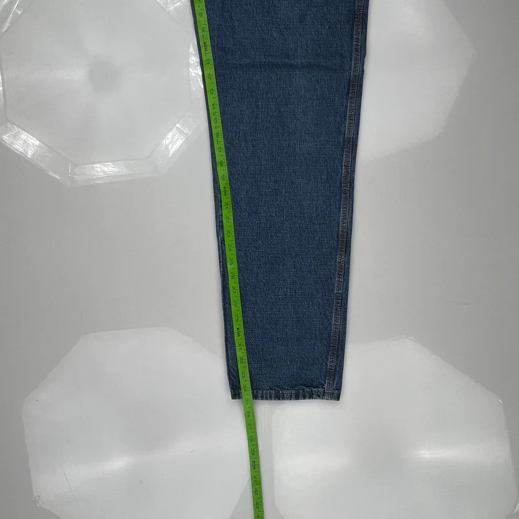 Wrangler Carpenter Jeans - 34W 36L Blue Cotton - Image 5