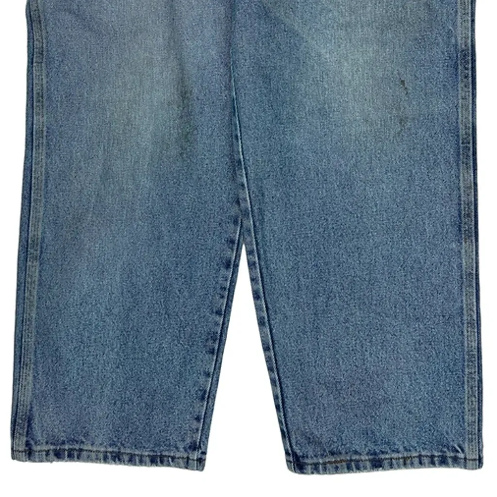 Wrangler Carpenter Jeans - 34W 30L Blue Cotton - Image 10