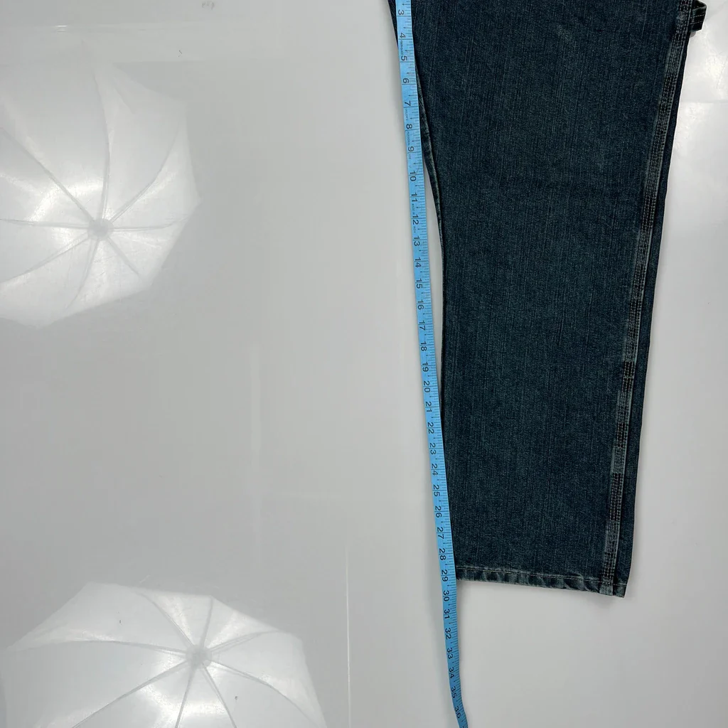 Wrangler Carpenter Jeans - 34W 29L Blue Cotton - Image 5