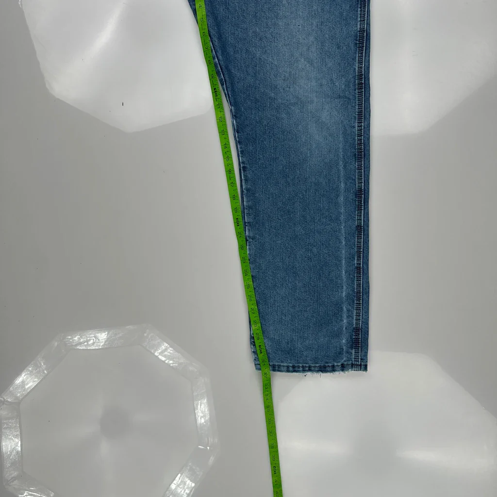 Wrangler Carpenter Jeans - 35W 32L Blue Cotton Blend - Image 5