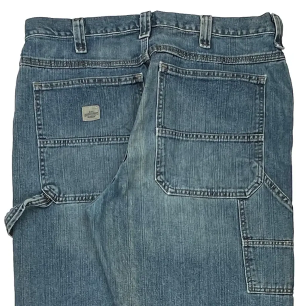 Wrangler Carpenter Jeans - 36W 32L Blue Cotton - Image 7