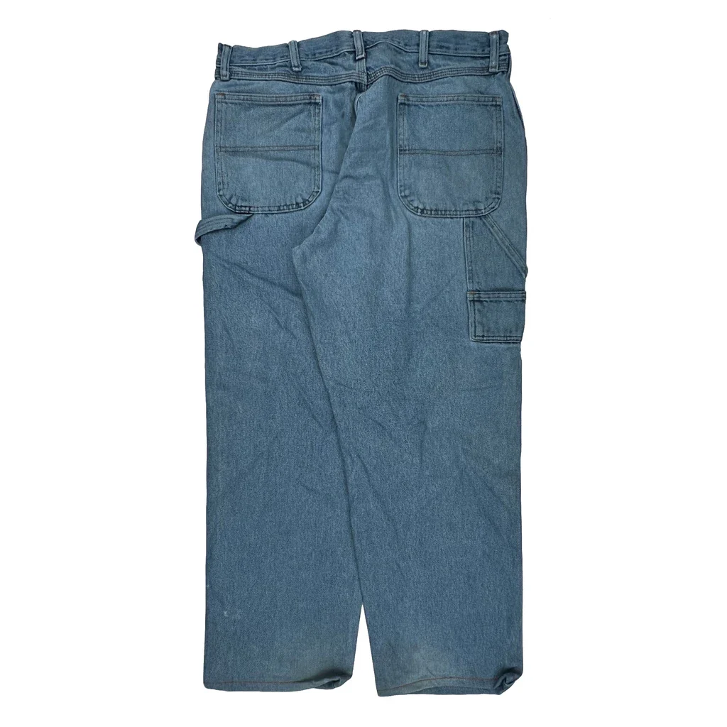 Wrangler Carpenter Jeans - 36W 31L Blue Cotton