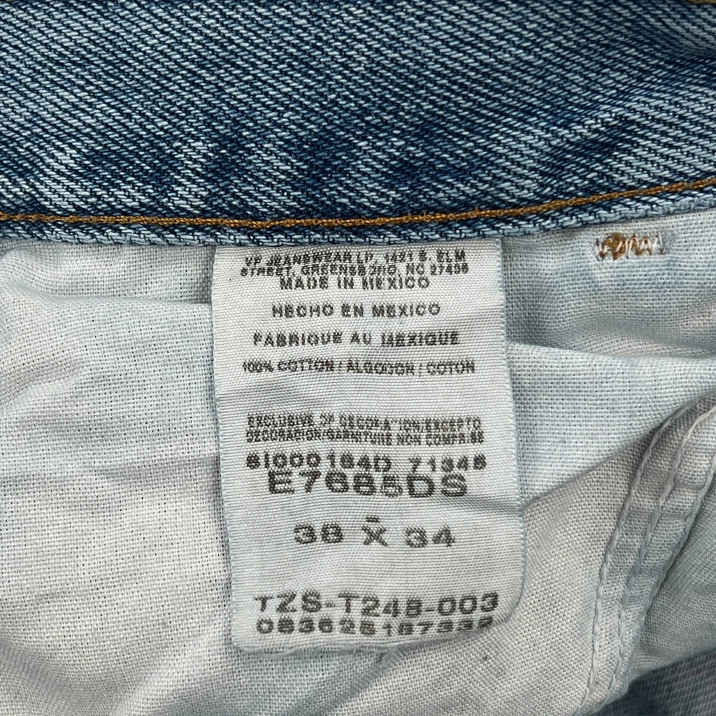 Wrangler Carpenter Jeans - 36W 31L Blue Cotton - Image 6