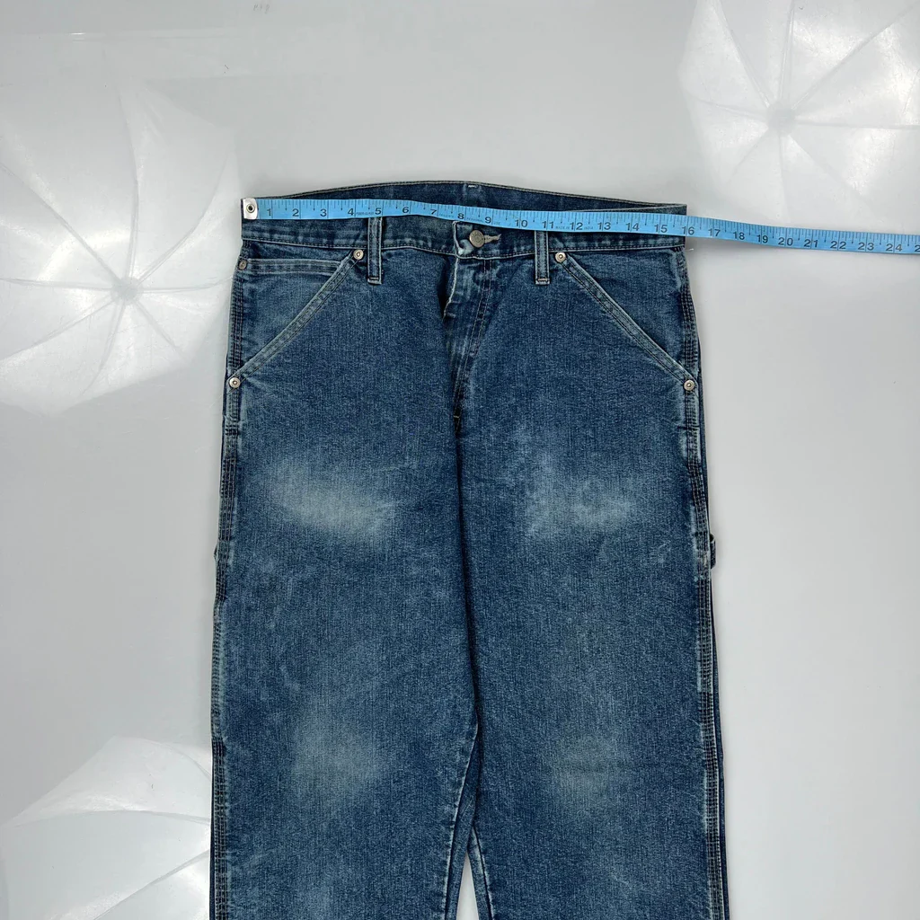 Wrangler Carpenter Jeans - 32W 32L Blue Denim - Image 3