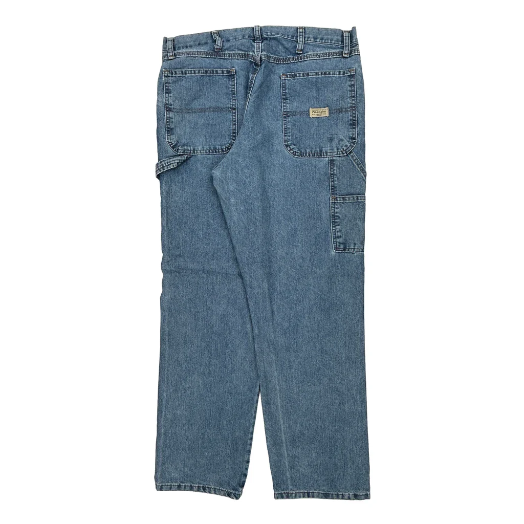 Wrangler Carpenter Jeans - 36W 32L Blue Denim