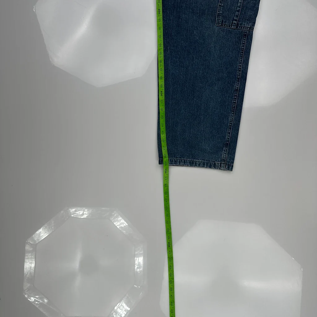Wrangler Carpenter Jeans - 36W 30L Blue Cotton - Image 5