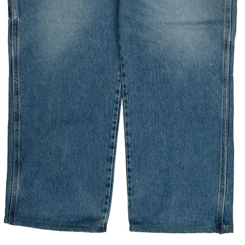Wrangler Carpenter Jeans - 36W 28L Blue Cotton - Image 10