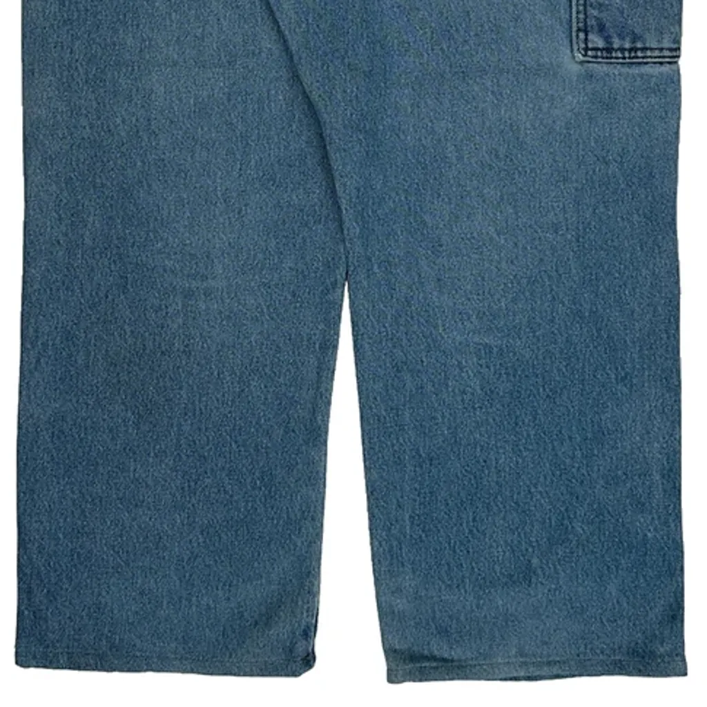 Wrangler Carpenter Jeans - 36W 28L Blue Cotton - Image 7