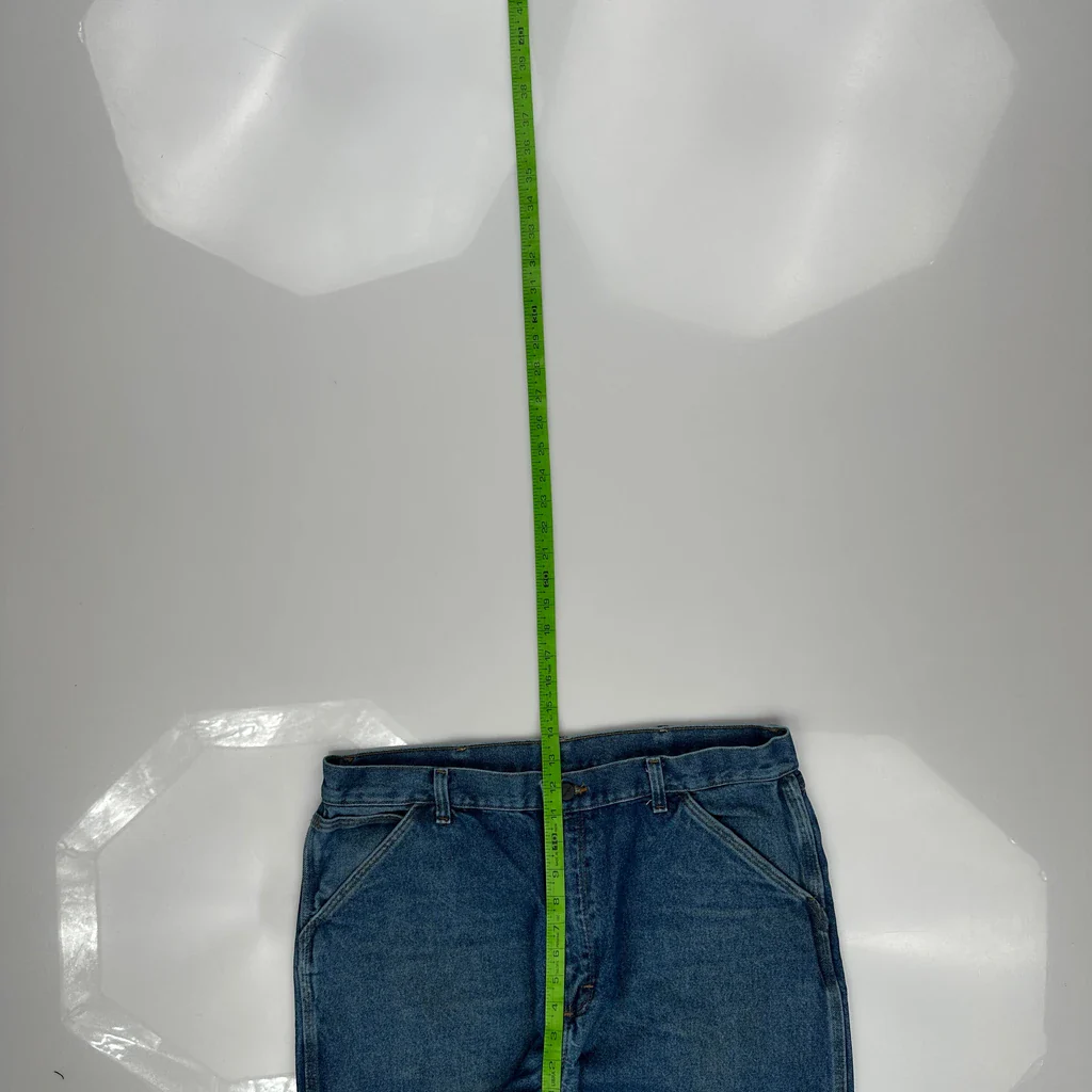 Wrangler Carpenter Jeans - 36W 31L Blue Cotton - Image 4