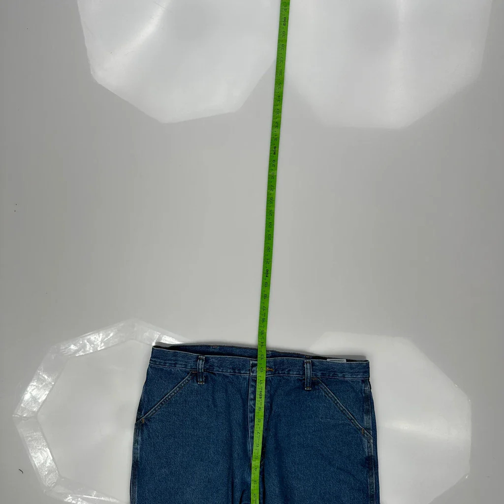 Wrangler Carpenter Jeans - 36W 31L Blue Cotton - Image 4