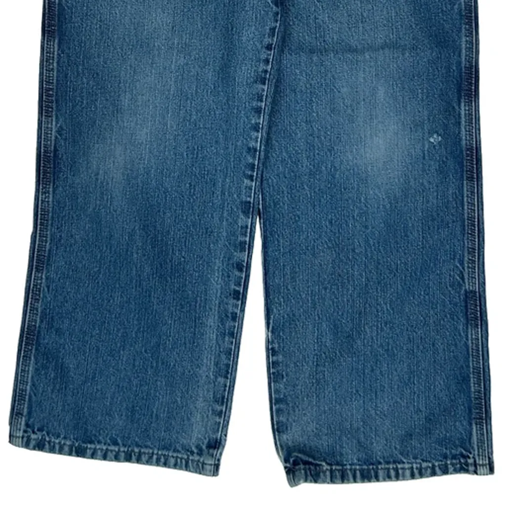 Wrangler Carpenter Jeans - 26W UK 4 Blue Cotton - Image 10