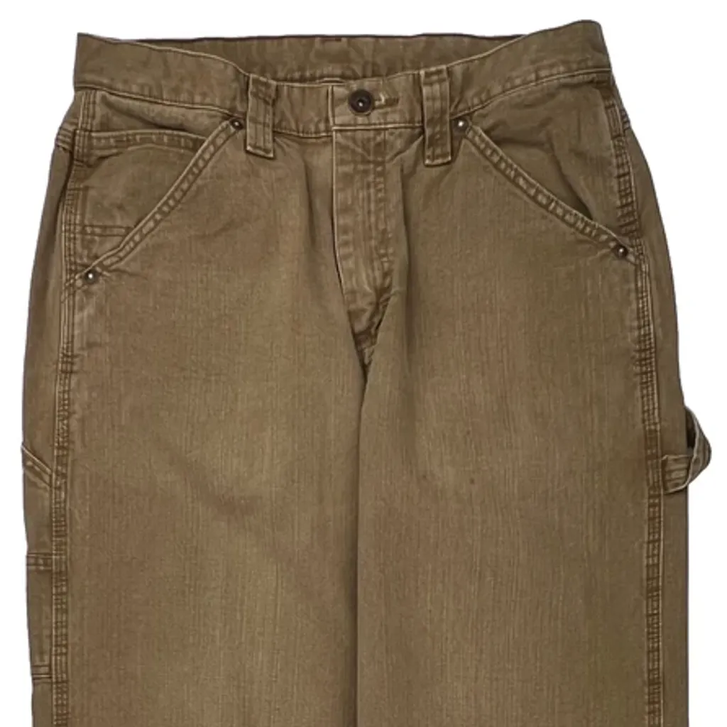 Wrangler Carpenter Pants - 31W 34L Brown Cotton - Image 10