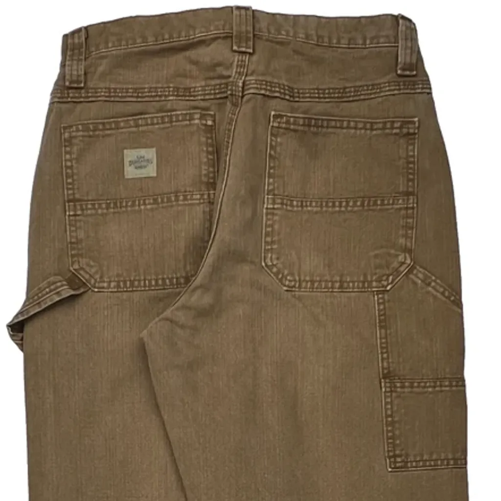 Wrangler Carpenter Pants - 31W 34L Brown Cotton - Image 8