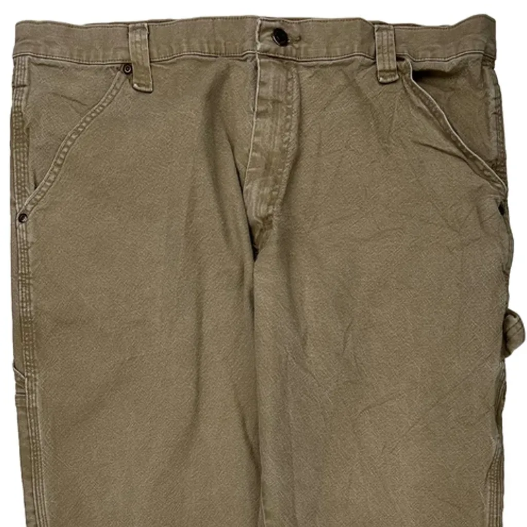 Wrangler Carpenter Pants - 36W 30L Brown Cotton - Image 10