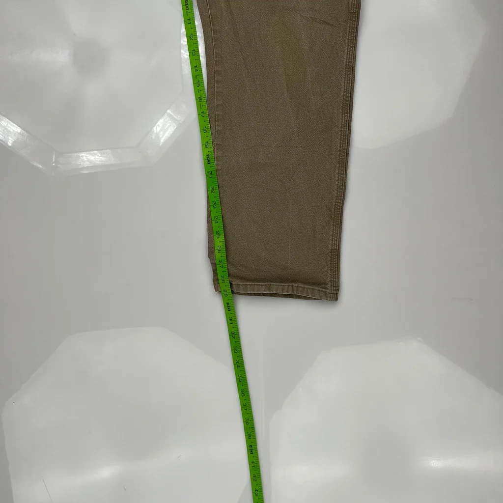 Wrangler Carpenter Pants - 36W 30L Brown Cotton - Image 5