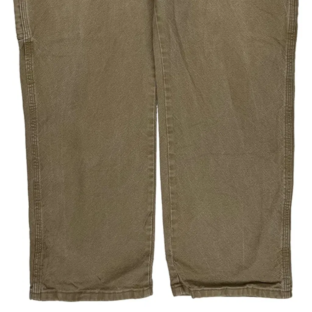 Wrangler Carpenter Pants - 36W 30L Brown Cotton - Image 9