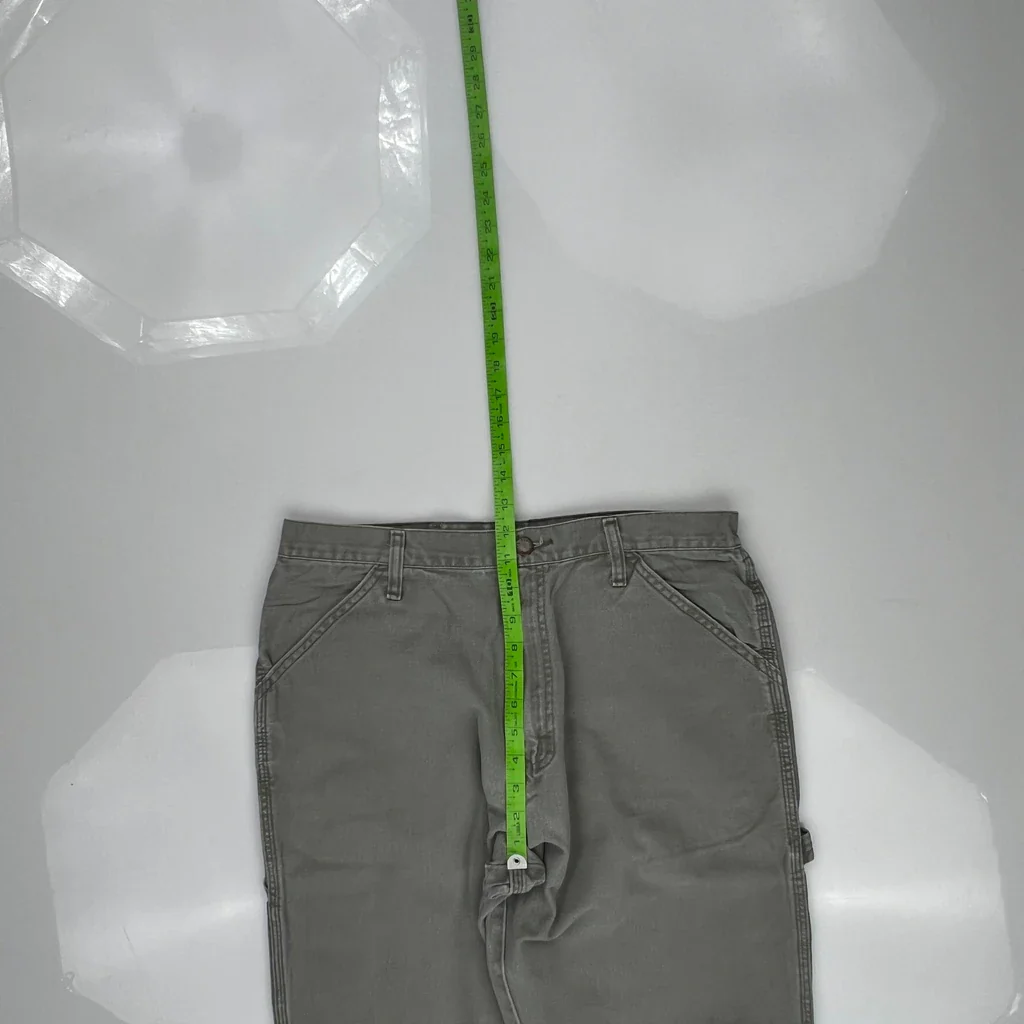 Wrangler Carpenter Pants - 32W 34L Gray Cotton - Image 4