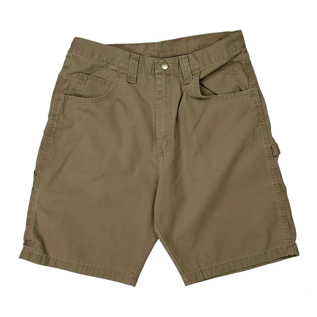 Wrangler Carpenter Shorts - 32W 10L Beige Cotton - Image 2