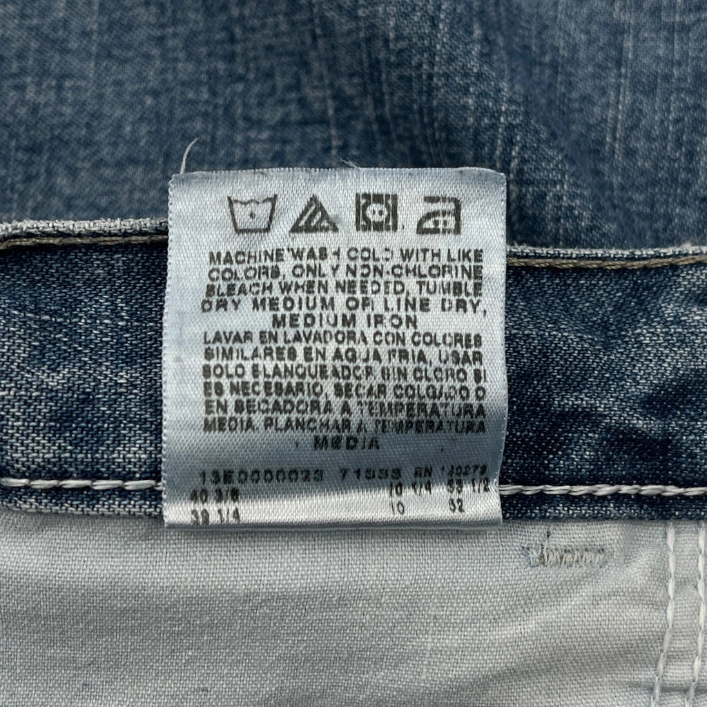 Wrangler Carpenter Shorts - 36W 9L Blue Denim - Image 6
