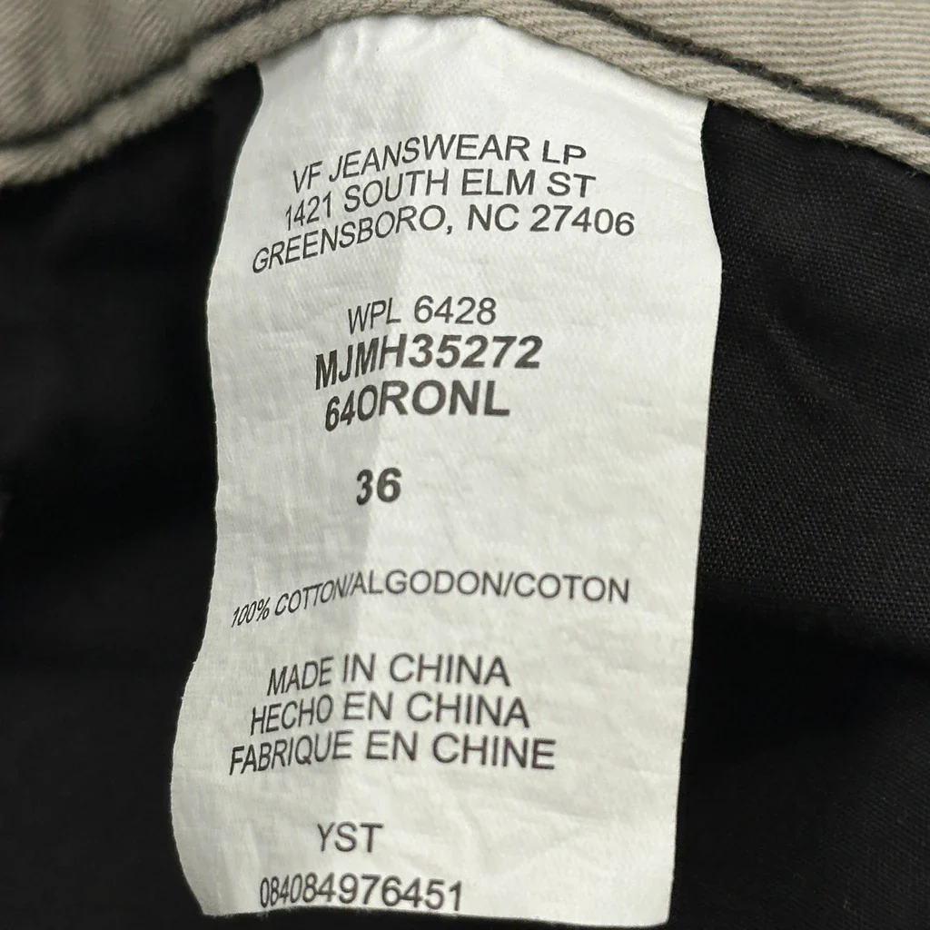 Wrangler Carpenter Shorts - 34W 10L Green Cotton - Image 6