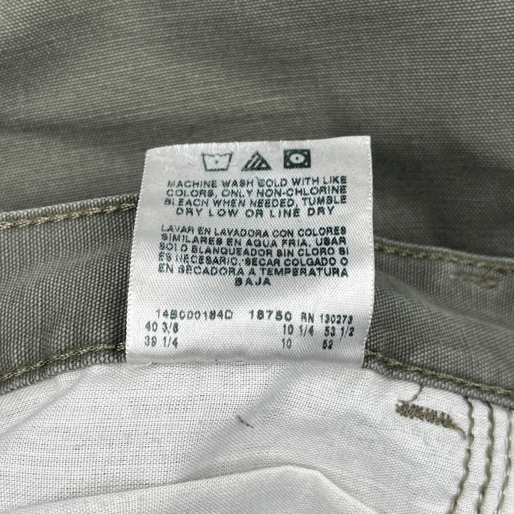 Wrangler Carpenter Shorts - 36W 9L Green Cotton - Image 6