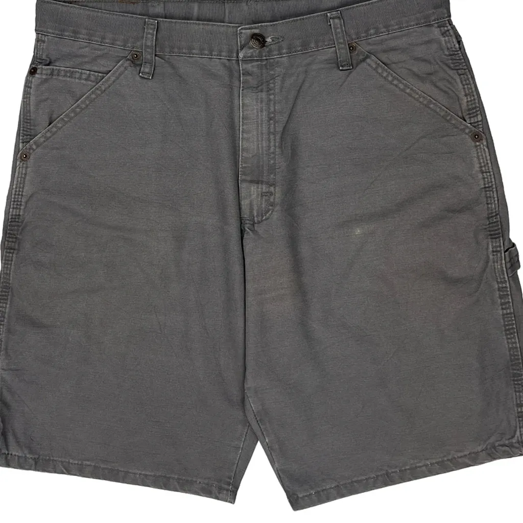 Wrangler Carpenter Shorts - 35W 10L Grey Cotton - Image 10