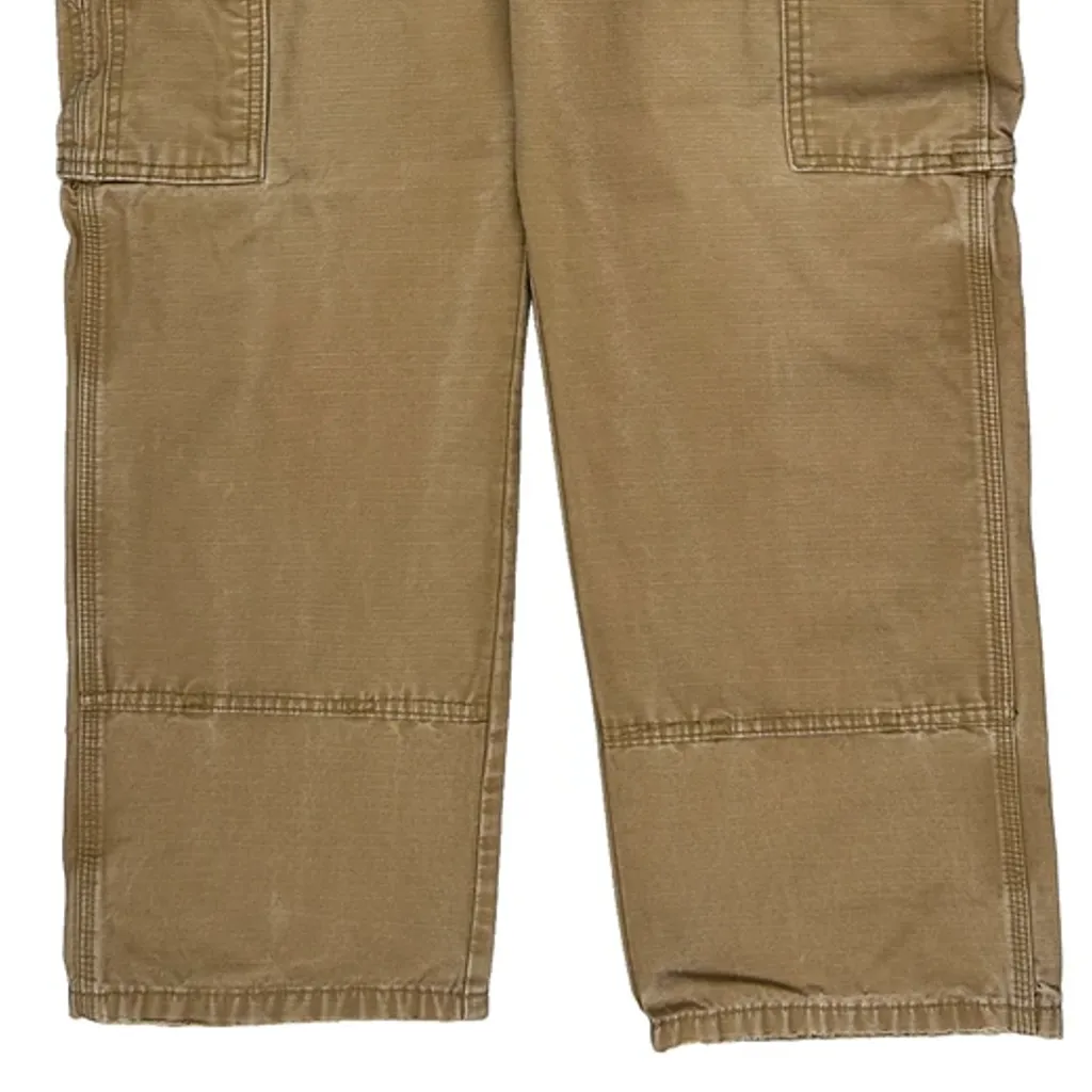 Wrangler Carpenter Trousers - 36W 29L Beige Cotton - Image 9