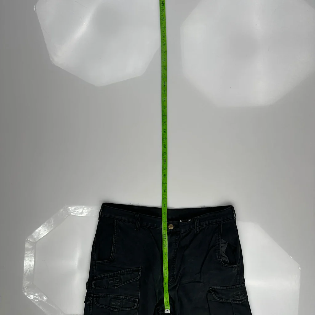 Wrangler Carpenter Trousers - 34W 28L Black Cotton - Image 4